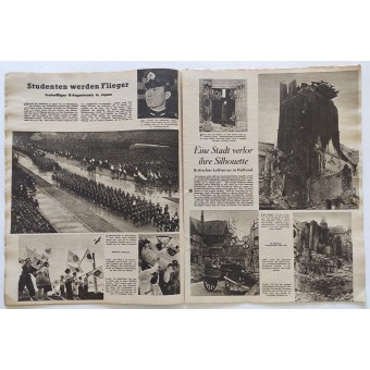 Die deutsche Zeitschrift Der Adler ist der Luftwaffe gewidmet, Ausgabe 9, 2. Mai 1944. Espenlaub militaria