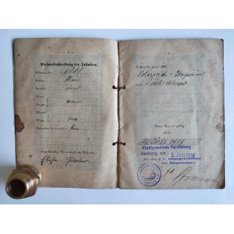 Passeport austro-hongrois 1916. Espenlaub militaria