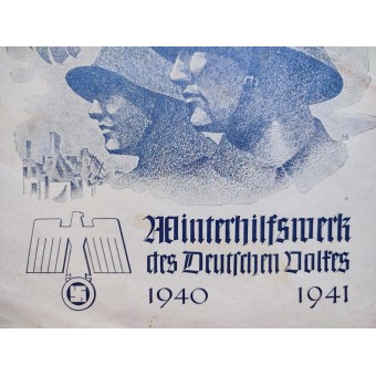 Booklet of the German Winterhilfswerk 1940/1941. Espenlaub militaria