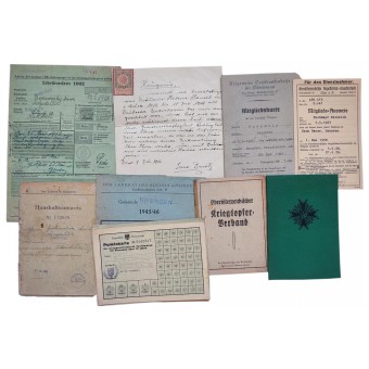 Sammlung von Dokumenten der Familie Buchmair aus Gmunden (Österreich). Espenlaub militaria