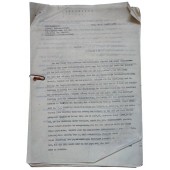 Документы израильской религиозной общины по содержанию центрального кладбища и наследованию земли, город Вена 1940-1941 гг.