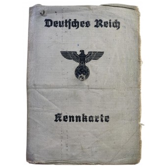 Deutscher Personalausweis eines 16-jährigen Jungen im Jahr 1944. Espenlaub militaria
