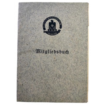 Member book of the Reich Association of German Small Animal Breeders (R.D.Kl.). Espenlaub militaria