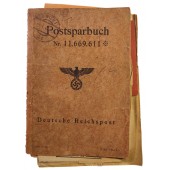 Сберкнижка Почты рейха, 1944 год