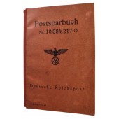 Postsparbuch - Tysk postsparbok för ett barn, 1944