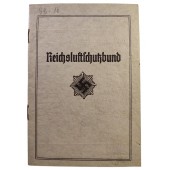 Kort från Reichsluftschutzbund (RLB) utfärdade 1939/1940