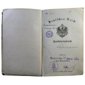 Libro dei marinai per il 1909/1915