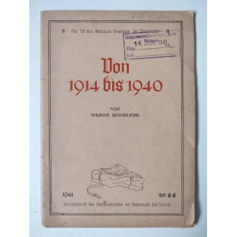 Collection de 11 numéros de lecture de soldats allemands de la série Tornisterschrift des Oberkommandos der Wehrmacht. Espenlaub militaria