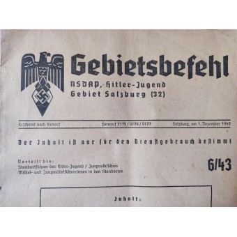 Collection of Literature and documents for the Hitler Youth. Espenlaub militaria