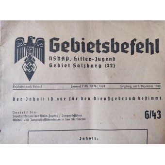 Verzameling van literatuur en documenten voor de Hitlerjeugd. Espenlaub militaria