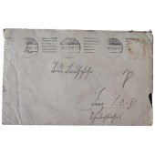 Конверт с письмом от гренадера Войск СС, 1942 г.