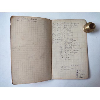 Kriegstagebuch, en österrikisk Kadetts krigsdagbok från första världskriget. Espenlaub militaria