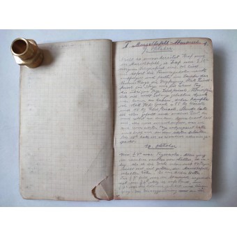 Kriegstagebuch, Военный дневник австрийского кандидата в офицеры периода Первой мировой войны. Espenlaub militaria
