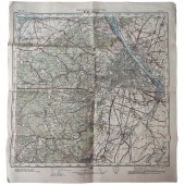 Karta över Röda arméns generalstab, blad M-33-141 (Wien), 1944