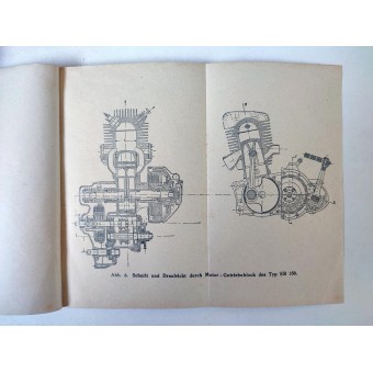 Owners manual for DKW motorcycles, 1937. Espenlaub militaria