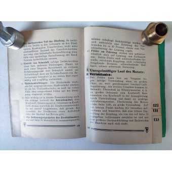 Owners manual for DKW motorcycles, 1937. Espenlaub militaria