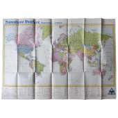 Politieke kaart van de wereld op schaal 1 : 40 000 000, 1941