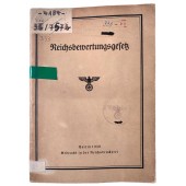 Reichsbewertungsgesetz - Bewertungsgesetz, 1939