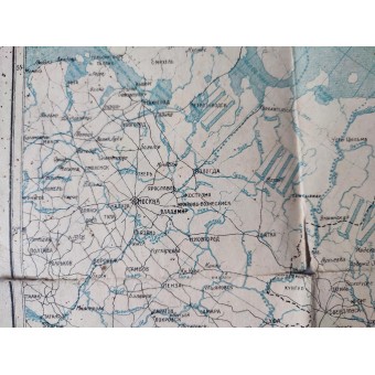 Schematische kaart van spoorwegen, waterwegen en snelwegen van de USSR, 1931. Espenlaub militaria