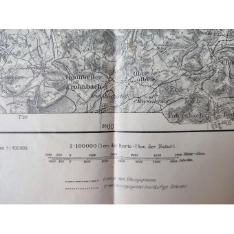 Sarja saksalaisia karttoja, jotka liittyvät vuoden 1914 ensimmäisen maailmansodan taisteluihin Pohjois-Ranskassa.. Espenlaub militaria