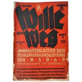 Unser Wille und Weg - Kuukausittainen Goebbelsin NSDAP:n propagandalehti.