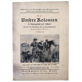 Unsere Kolonien in Vergangenheit und Zukunft - Siirtokuntamme menneisyydessä ja tulevaisuudessa, 1940.