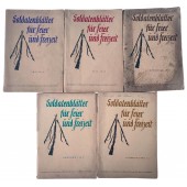 Collection de magazines de l'armée de la Wehrmacht - Soldatenblätter für Feier und Freizeit