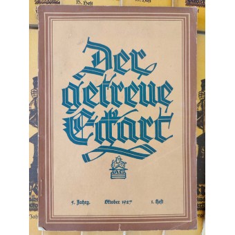 Verzameling van 22 nummers van het tijdschrift Der gertreue Eckart. Espenlaub militaria