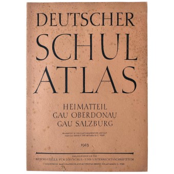 German school atlas from 1943. Espenlaub militaria