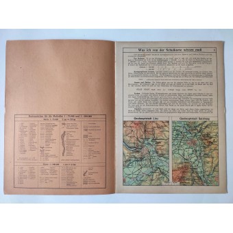 Atlas escolar alemán de 1943. Espenlaub militaria
