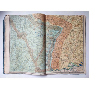 Kriegsatlas - War atlas suitable for tracking the events of the war. Espenlaub militaria