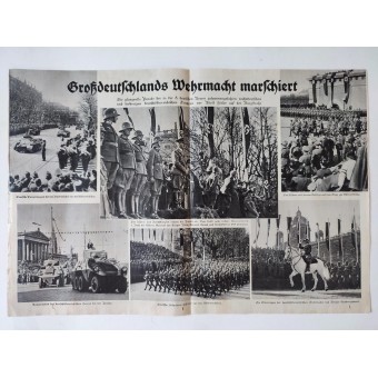 Zeitung Österreichische Woche, Ausgabe Nr. 12, 24. März 1938. Espenlaub militaria