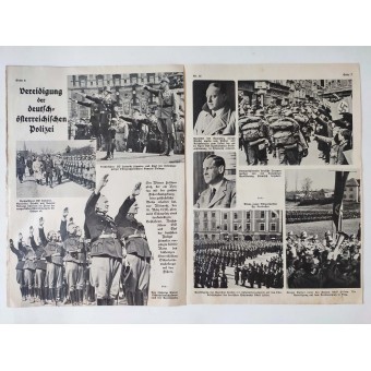 Krant Österreichische Woche, uitgave #12, 24 maart 1938. Espenlaub militaria
