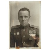 Hauptmann Boklan, Überbringer von Orden und Medaillen
