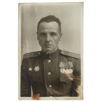 Capitán Boklan, portador de órdenes y medallas. Espenlaub militaria