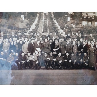 Collective portrait photo, Sochi, 1940. Espenlaub militaria