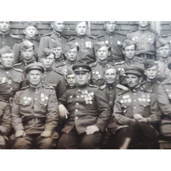 General Kortschikow und Offiziere des 138. Regiments. Espenlaub militaria