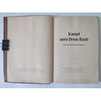Kampf ums Dritte Reich - Bataille pour le troisième Reich, 1933. Espenlaub militaria