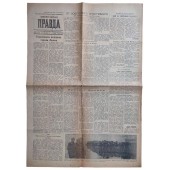 Giornale Leningradskaya Pravda (Verità di Leningrado), numero 307, dicembre 1941.