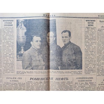 Zeitung Pravda (Wahrheit), Ausgabe Nr. 81, März 1939. Espenlaub militaria
