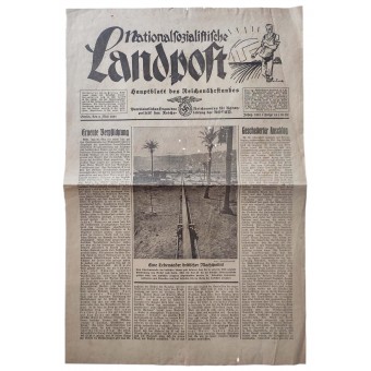 Giornale del NSDAP Nationalsozialistische Landpost #19, 1941. Espenlaub militaria