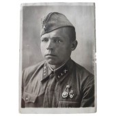Porträtt av en artillerisergeant, 1940
