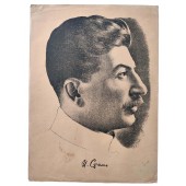 Portret van Jozef Stalin