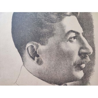 Portrait of Joseph Stalin. Espenlaub militaria