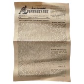 Punavaelane, periódico militar soviético estonio, nº 65, 1943