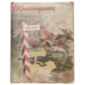 Puna-armeijan lehti, Krasnoarmeets (Puna-armeijan sotilas), #11, 1944.