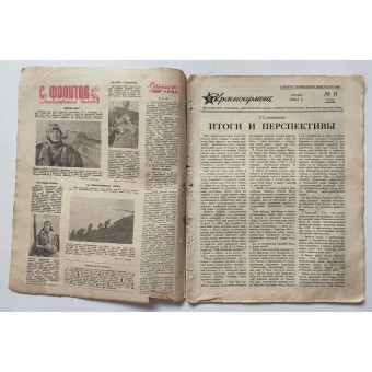 Revista del Ejército Rojo, Krasnoarmeets (El soldado del Ejército Rojo), nº 11, 1944. Espenlaub militaria