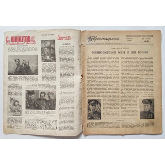 Röda arméns tidning, Krasnoarmeets (Soldaten i Röda armén), #13-14, 1944. Espenlaub militaria
