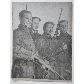 Revista soviética Voroshilovsky shooter nº 12, 1940. Espenlaub militaria