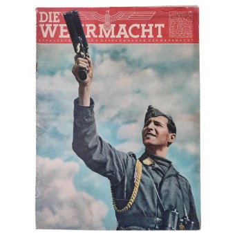Die Wehrmacht, revista militar alemana de la Segunda Guerra Mundial, número 6, 1944. Espenlaub militaria